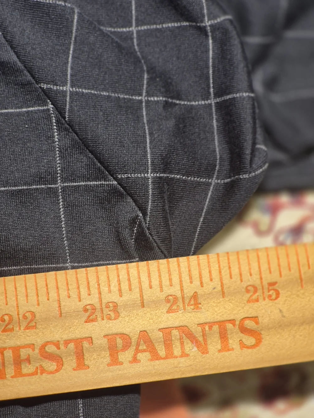 Polo by Ralph Lauren Black Windowpane Long Sleeve Polo